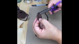 Делаем кожаный шнурок за 5 минут