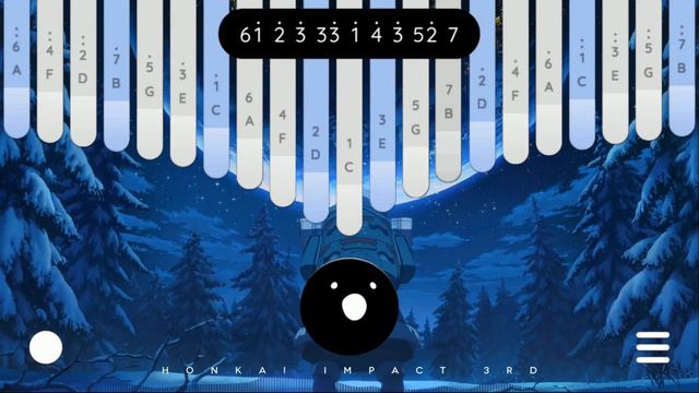 Da Capo — Honkai Impact 3rd Theme Song | Kalimba Cover (Keylimba App)