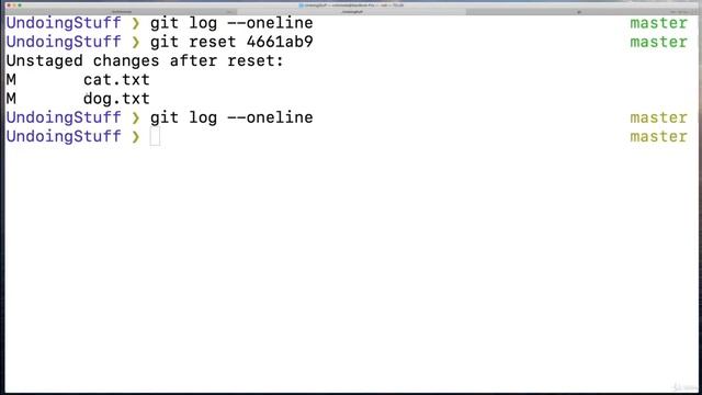 Undoing Commits With Git Reset смотреть онлайн
