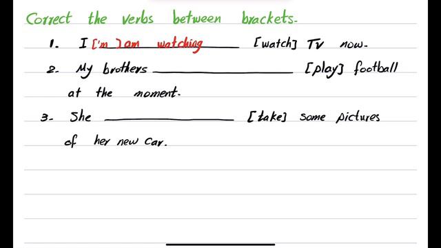 Lesson 1 the present progressive, English Grammar for intermediate students смотреть онлайн
