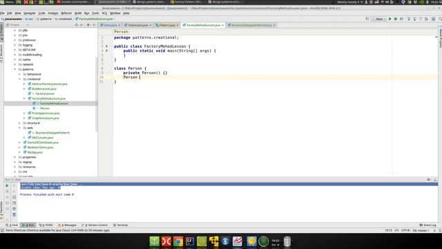 Урок Java 271: Patterns 4: Factory Method смотреть онлайн
