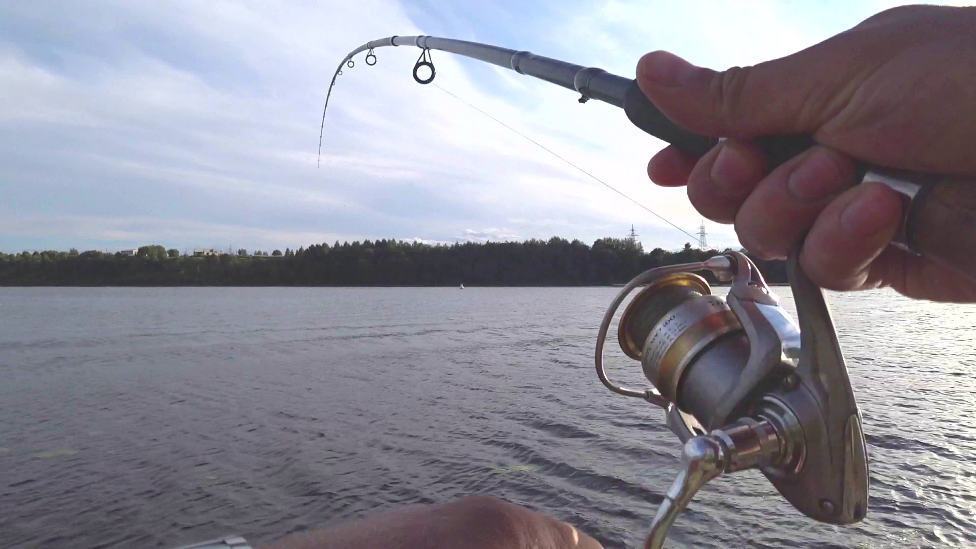 Ловля хищника на фидер! Рыбалка на живца! смотреть онлайн