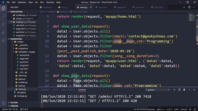Model Relationship Example and related_name Parameter in Django (Hindi) смотреть онлайн