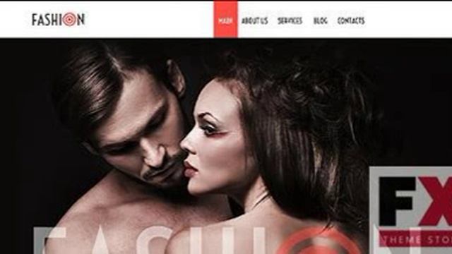 Preview White Black Fashion WordPress Template by Delta TMT смотреть онлайн
