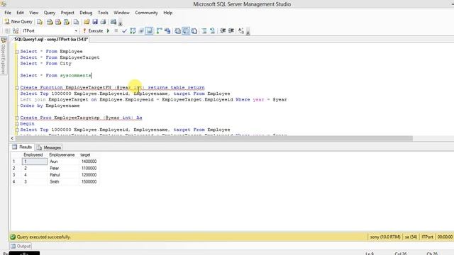 SQL Server Get All Stored procedure related to Table смотреть онлайн