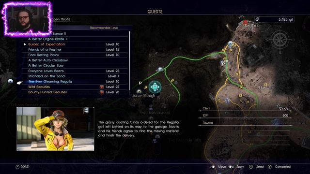 Helping Cindy in Final Fantasy XV: Royal Edition [7][Xbox Series X][Twitch Livestream] смотреть онлайн