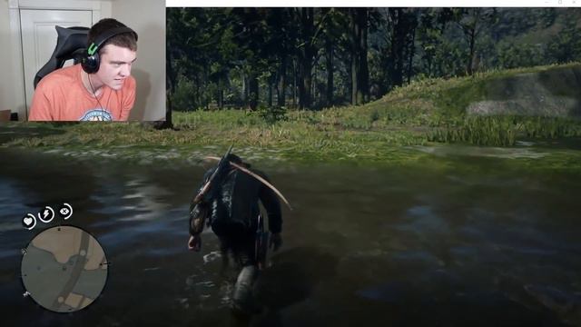 HUNTING THE LEGENDARY WHITE BISON! Red Dead Redemption Pt.20 - Kendall Gray смотреть онлайн