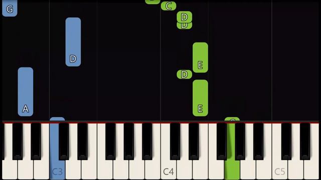 ALWAYS [ HD ] - ATLANTIC STAR | EASY PIANO