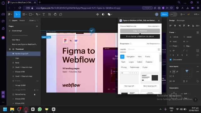 How to Convert Figma Design to Website (Figma Tutorial) смотреть онлайн