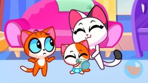 BUCKLE UP! ✈️ Restroom in the Airport ? Airplane Safety Rules Cartoons for Kids by Purr-Purr Tails