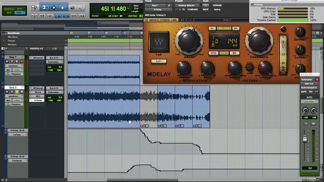 Using Waves H-Delay in Electronic Music Production: Part 2 – Bass, Synths, Pads смотреть онлайн
