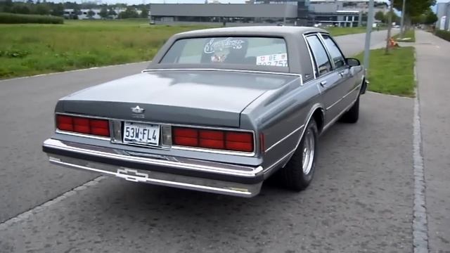 1988 Chevy Caprice Classic custom exhaust engine sound смотреть онлайн