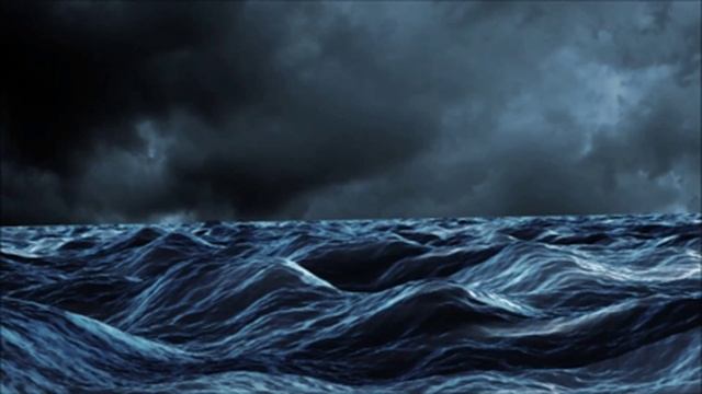 Music For Peaceful Dream - Ocean Waves Rain Thunder