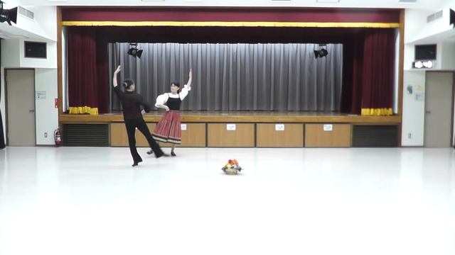 Sicilian Mazurka シシリアンマズルカ -Italy (Couple Dance) смотреть онлайн