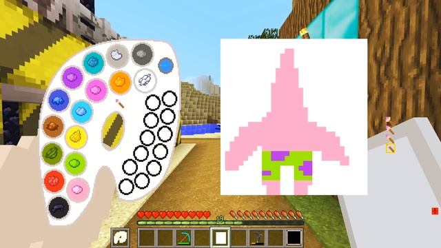 ЧИТЕР И ПРО РИСУЮТ ПОПУЛЯРНЫХ ПЕРСОНАЖЕЙ И ПРЕВРАЩАЮТСЯ в МАЙНКРАФТ 100% ТРОЛЛИНГ МУЛЬТИК MINECRAFT смотреть онлайн