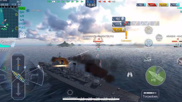 Naval Creed:Warships (World : 1-1 Vila Bay Battle) смотреть онлайн
