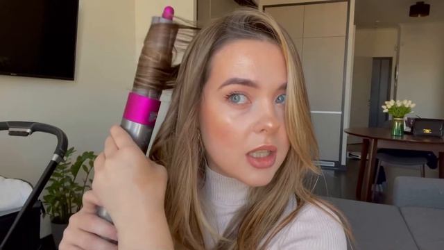 Укладка на стайлер Дайсон за 7 минут смотреть онлайн