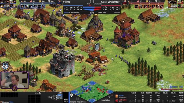 TheCaster | Collection Cup Ro16, Villese vs Vinchester смотреть онлайн