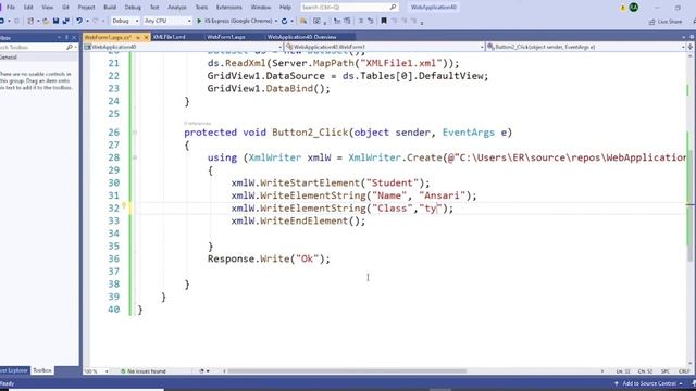 reading and writing operation with XML | Ajax controls | practical 10 | Awp Practical | Tybscit смотреть онлайн