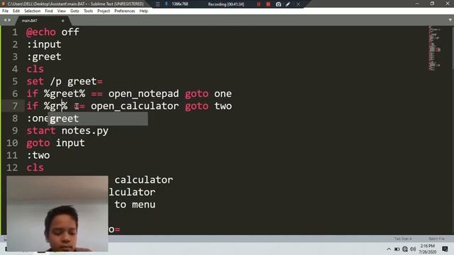 How to make a Personal Assistant | BATCH | Python | #1 | Crash_Coding смотреть онлайн