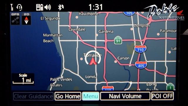 How To Use The Satellite Navigation GPS  On Your Honda Gold Wing