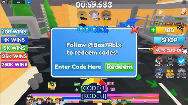 *ALL CODES WORK* Prison Race Clicker! ROBLOX | April 25, 2023 смотреть онлайн