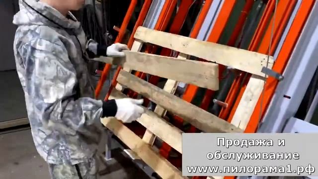 Кондуктор для сборки поддонов с пневматикой. ДЦ ЛМТ. www.пилорама1.рф смотреть онлайн