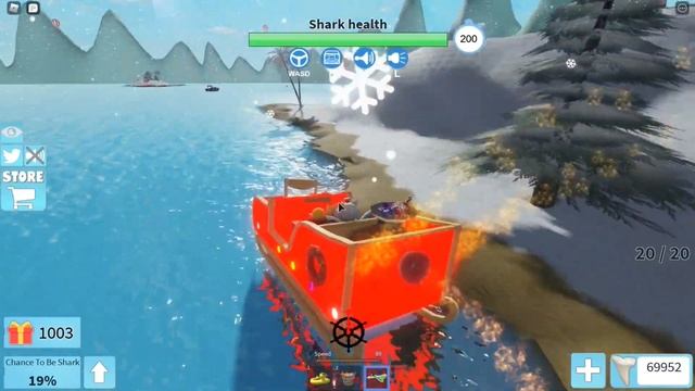 Christmas update 2020 - SharkBite (Roblox)! смотреть онлайн