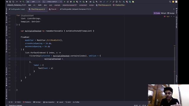 ? #36 Filter Chips in Jetpack Compose in hindi ? | Android | Kotlin смотреть онлайн