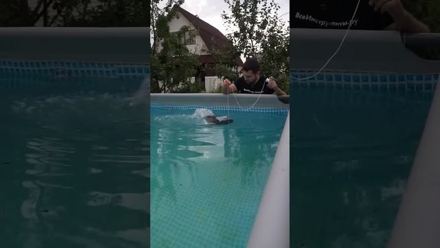 ?Подводный робот-пылесос #shorts #дача #техника смотреть онлайн