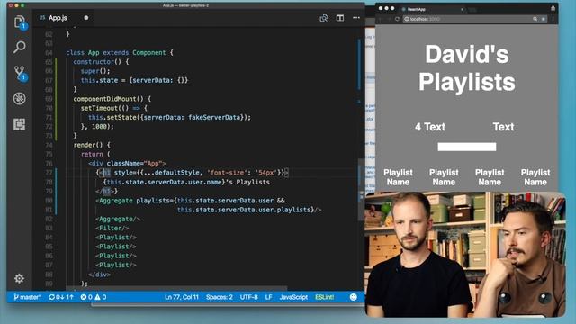 Populating components with data - #9 React JS prototyping смотреть онлайн