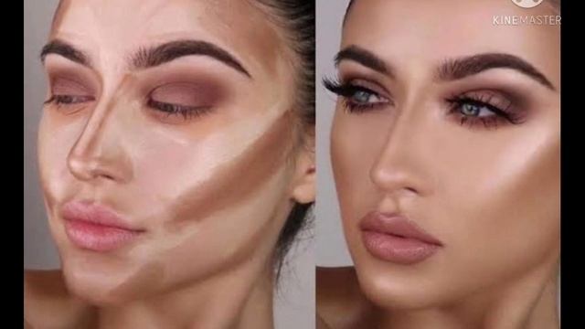 full coverage glam base contouring makeup...??? смотреть онлайн