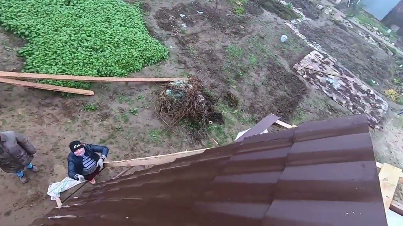 Монтаж металлочерепицы смотреть онлайн