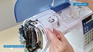 Чищу и смазываю компьютерную швейную машину Brother