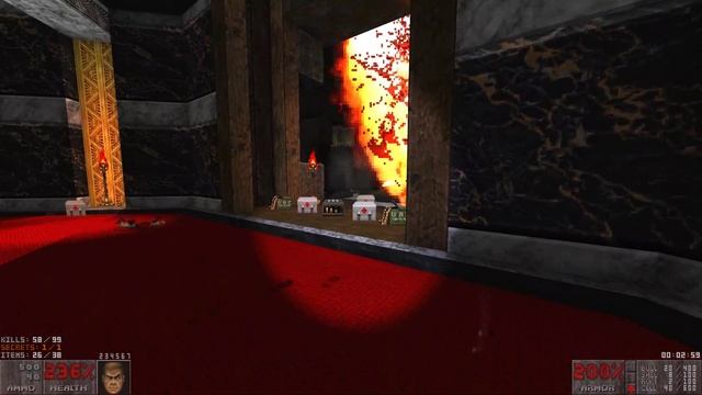 Brutal Doom [v21.14.0] | Elysium's Curse Episode 1 - Map05: Tomb of the last angel | 4K/60 смотреть онлайн