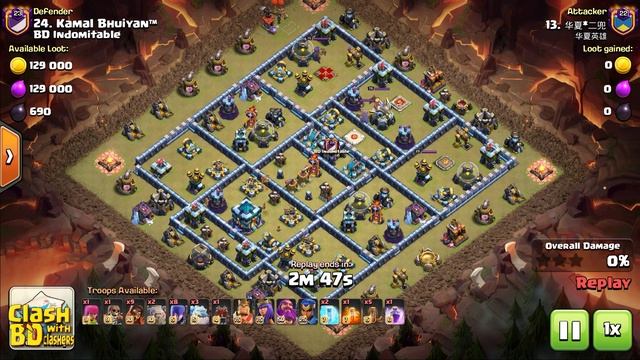 x8 Super Wizard, Earthquakes! Win War Stars Easily, Classic War Strategy 2021 - Clash Of Clans смотреть онлайн