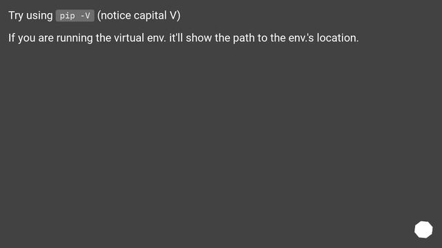 Determine if Python is running inside virtualenv смотреть онлайн