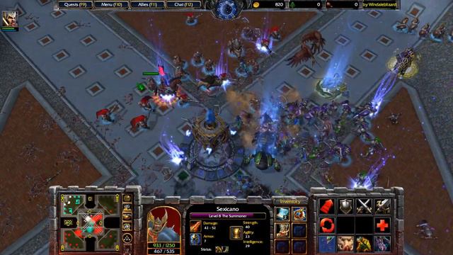 Warcraft 3 reforged beta! FOOTMEN FRENZY 5.4-The Summoner смотреть онлайн