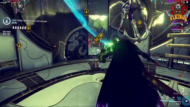Играем Онлайн Warframe Клан -VIKINGI смотреть онлайн