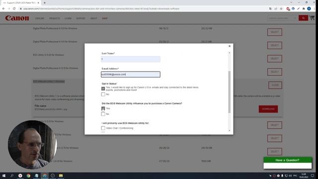 Canon 550D в качестве веб камеры смотреть онлайн