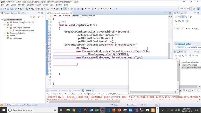 Selenium with Java 49 - How to capture video of the test case execution using Monte Media Library смотреть онлайн