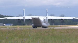 Антонов Ан-22 Антей RA-09342 посадка и взлёт