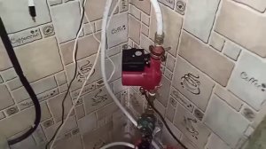 Установка автоматического насоса для повышения давления воды Jemix WP 15/9-25