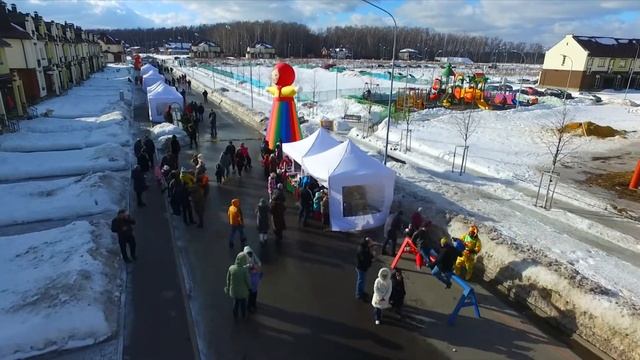 Масленица 2017 (1) в ЖК "Юсупово Лайф Парк" смотреть онлайн