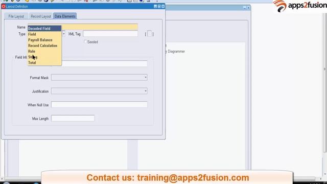 How to Extract File Layout in Oracle EBS R12 HRMS Payroll смотреть онлайн