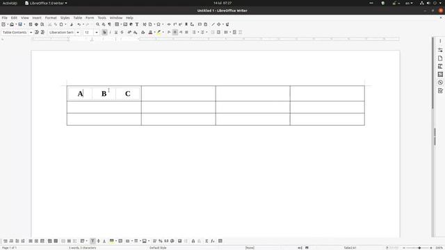 How to create nested tables in LibreOffice Writer смотреть онлайн