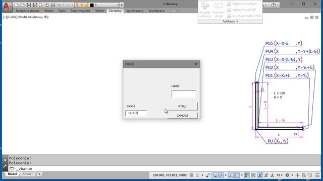 Kurs AutoCAD - #5 Automatyzacja (3), Visual Basic for Applications (VBA) смотреть онлайн