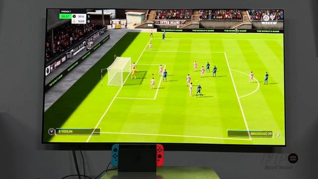 EA FC 24 Nintendo Switch OLED dock mode gameplay | 4K TV смотреть онлайн