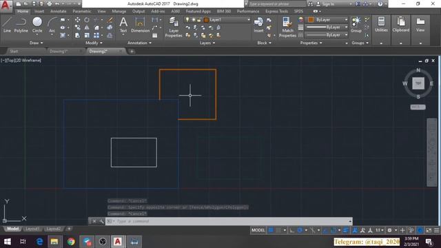 AUTOCAD 24-DARS. LAYERS (QATLAMLAR) BILAN ISHLASH. смотреть онлайн