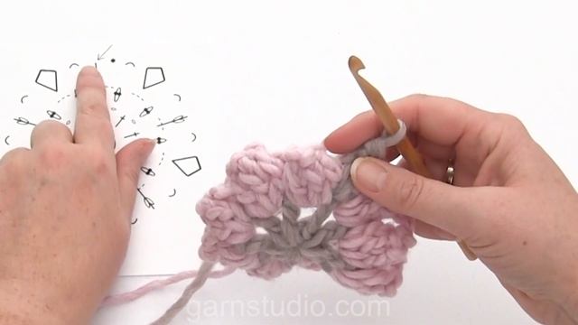 How to crochet the Christmas star decoration in DROPS Extra 0-1581 смотреть онлайн